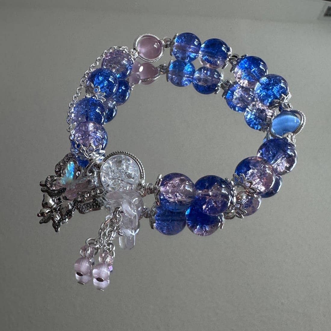 Blue Butterfly Bracelet