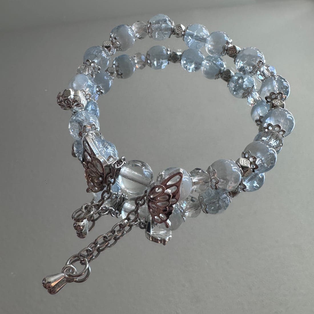 Smoky Crystal Bracelet