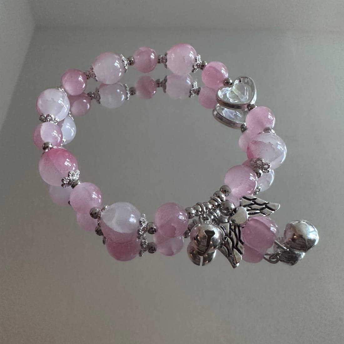 Pink Butterfly Bracelet